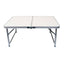 Masa pliabila pentru camping 60x90cm cu blat laminat si picioare reglabile