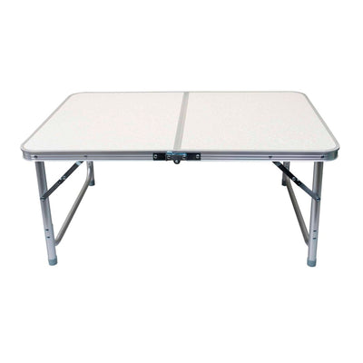Masa pliabila pentru camping 60x90cm cu blat laminat si picioare reglabile