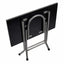 Masa plianta cu blat MDF 40x70x57 cm, picioare metalice vopsite