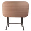 Masa plianta cu blat MDF 50x80x75 cm, picioare metalice vopsite