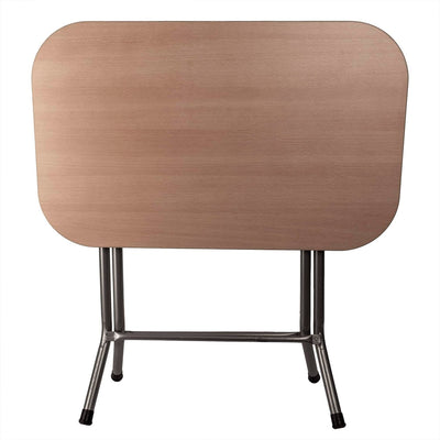 Masa plianta cu blat MDF 50x80x75 cm, picioare metalice vopsite