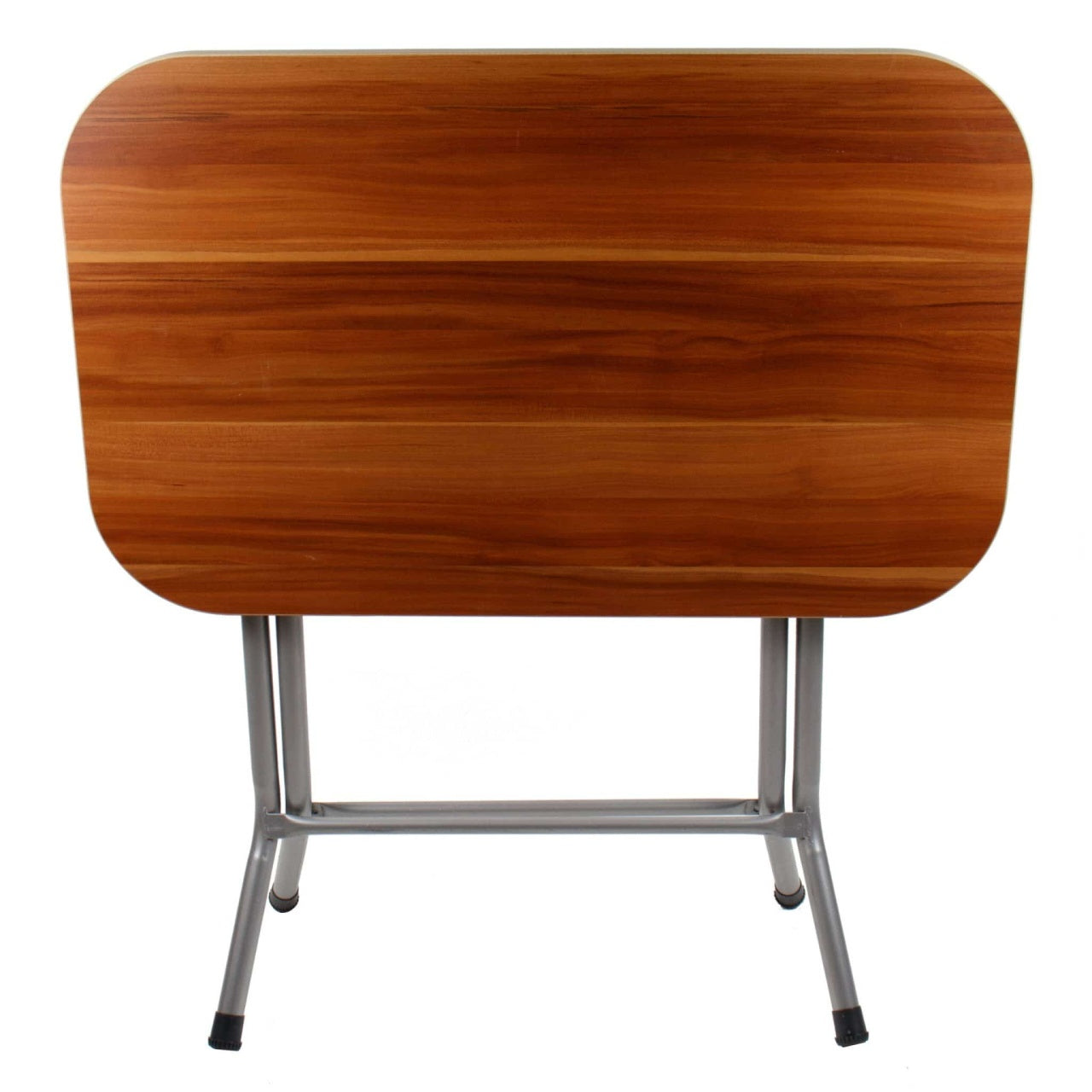 Masa plianta cu blat MDF 50x80x75 cm, picioare metalice vopsite