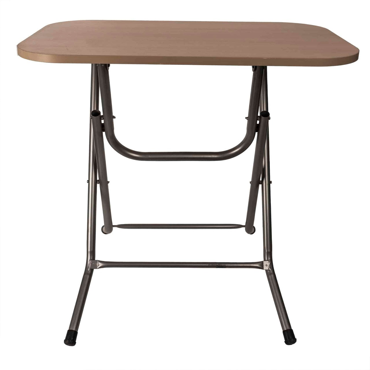 Masa plianta cu blat MDF 50x80x75 cm, picioare metalice vopsite
