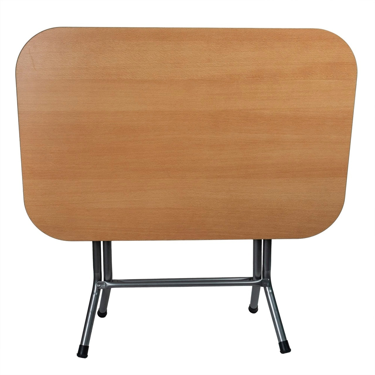 Masa plianta cu blat MDF 60x90x75 cm, picioare metalice vopsite
