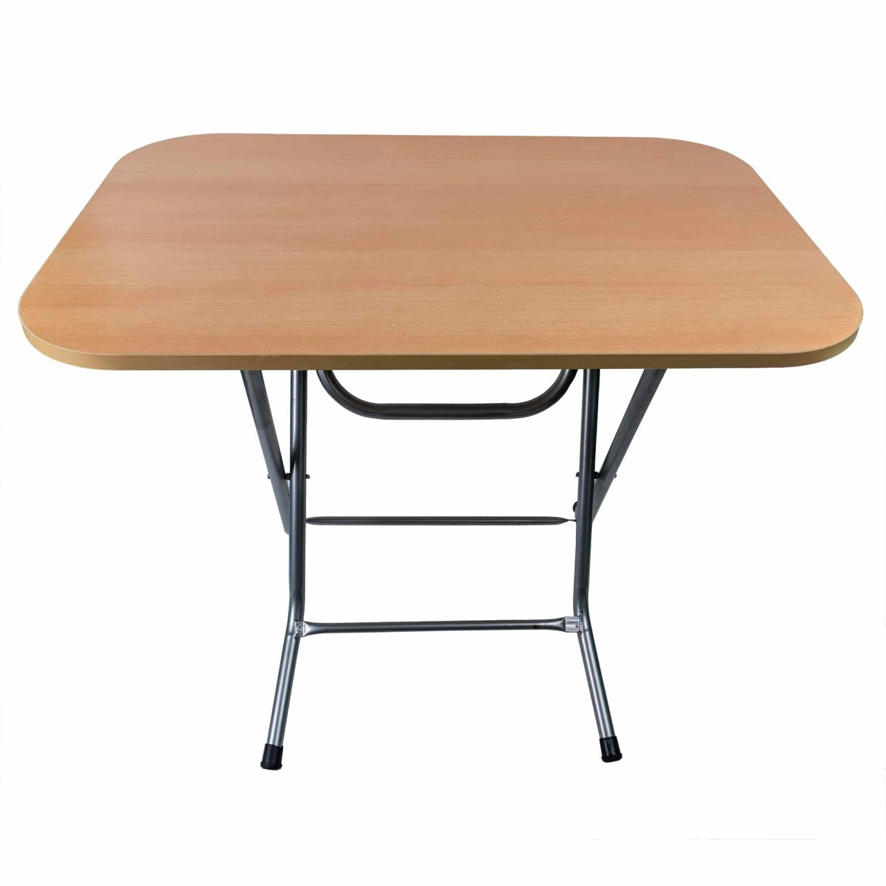 Masa plianta cu blat MDF 60x90x75 cm, picioare metalice vopsite