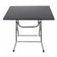 Masa plianta cu blat MDF 60x90x75 cm, picioare metalice vopsite