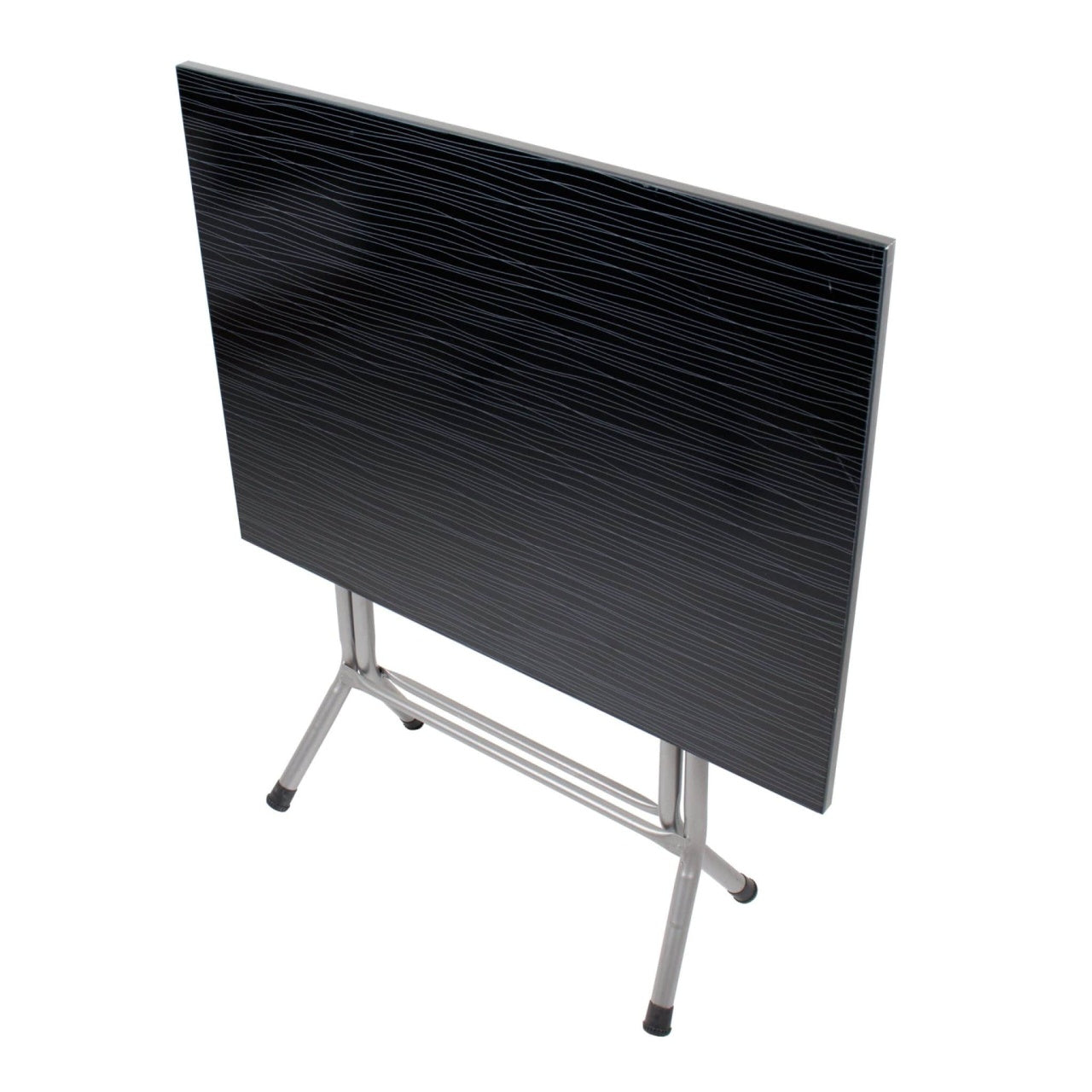 Masa plianta cu blat MDF 60x90x75 cm, picioare metalice vopsite