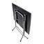 Masa plianta cu blat MDF 60x90x75 cm, picioare metalice vopsite
