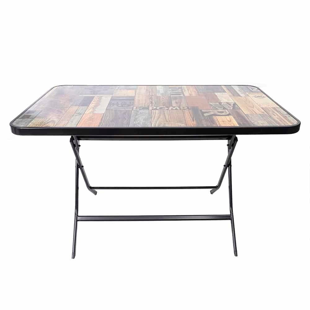 Masa plianta cu blat MDF, dimensiuni 70x120x72 cm, picioare demontabile