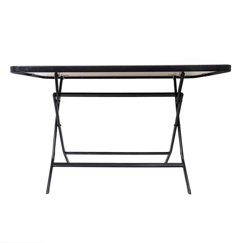 Masa plianta cu blat MDF, dimensiuni 70x120x72 cm, picioare demontabile