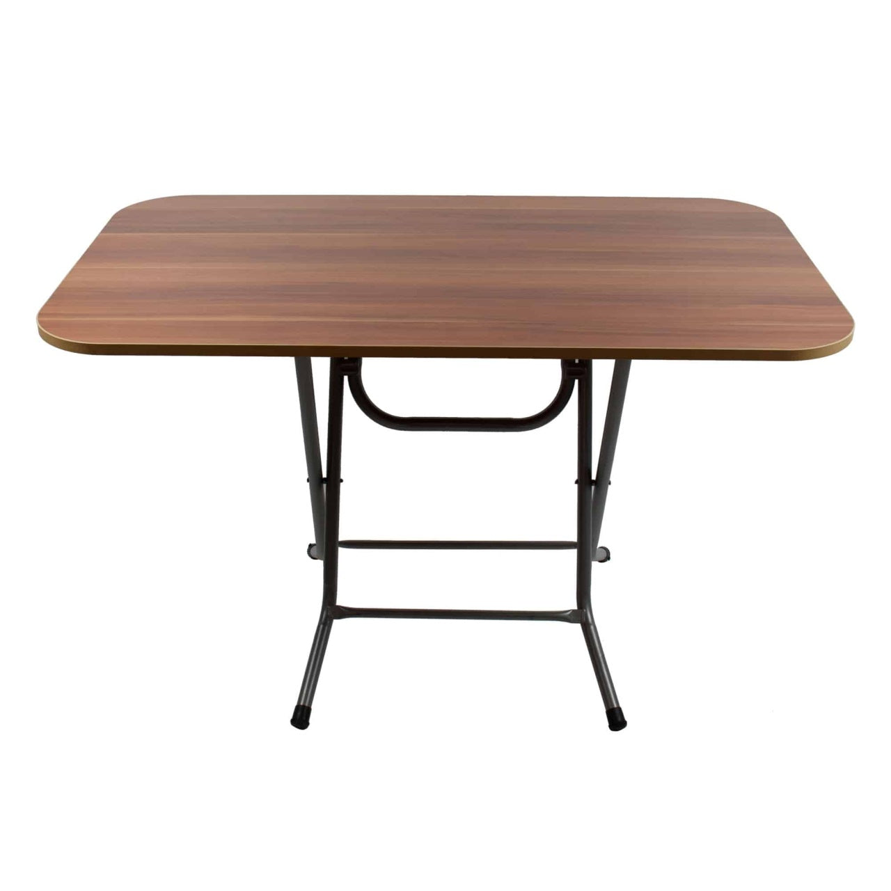 Masa plianta cu blat MDF, dimensiuni 70x120x73 cm, picioare metalice