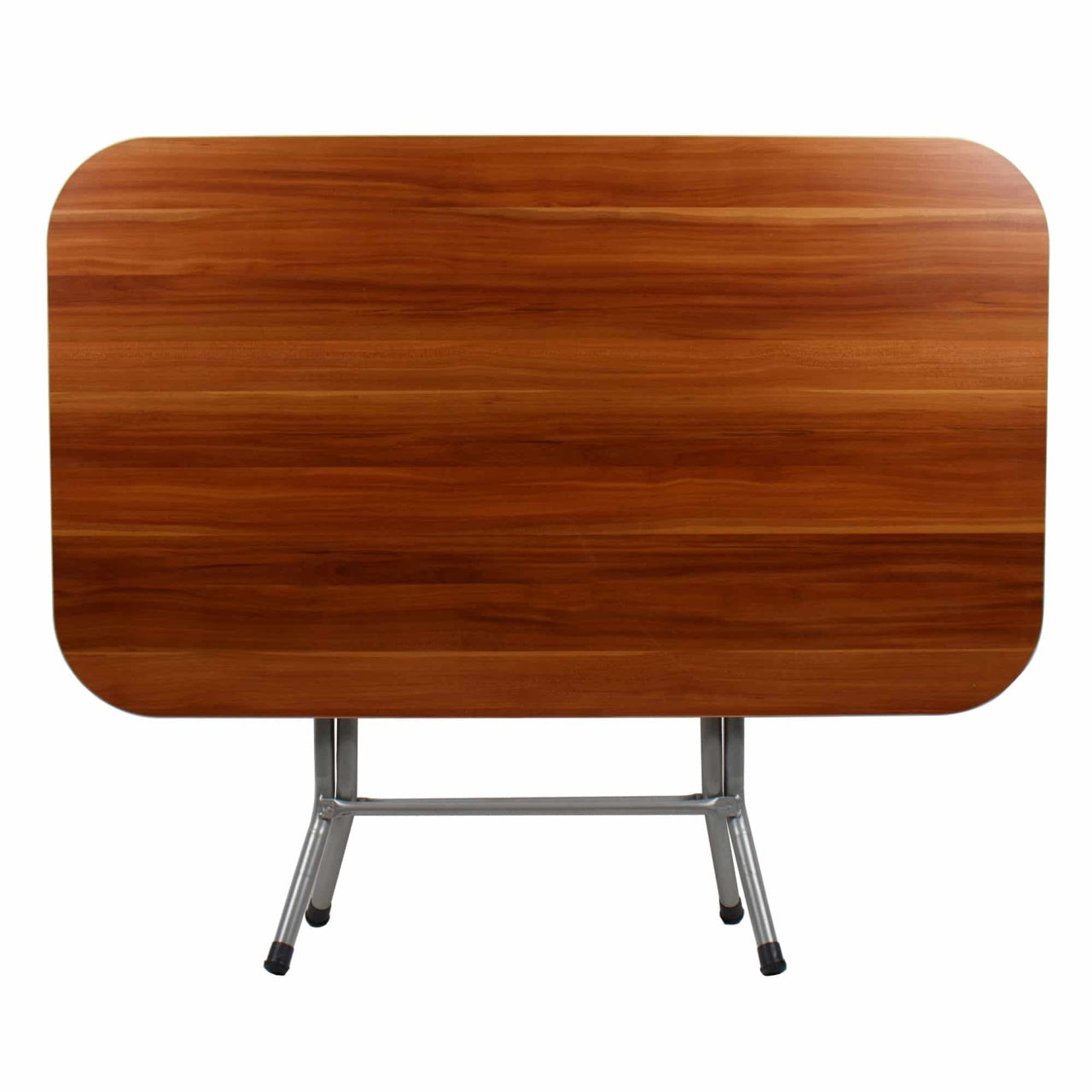 Masa plianta cu blat MDF, dimensiuni 70x120x73 cm, picioare metalice
