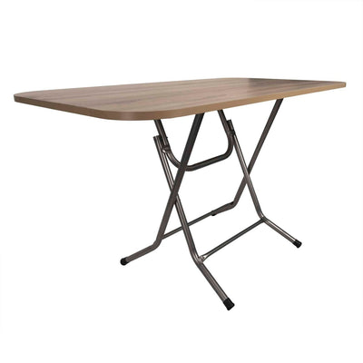 Masa plianta cu blat MDF, dimensiuni 70x120x73 cm, picioare metalice vopsite