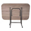 Masa plianta cu blat MDF, dimensiuni 70x120x73 cm, picioare metalice vopsite