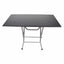 Masa plianta cu blat MDF, dimensiuni 70x120x75 cm, picioare metalice vopsite
