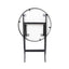 Masa plianta rotunda cu blat MDF, 60x60 cm, inaltime 70 cm