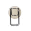 Masa rotunda plianta cu blat MDF, diametru 60 cm, inaltime 69.5 cm