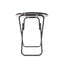 Masa rotunda plianta cu blat MDF, diametru 60 cm, inaltime 69.5 cm
