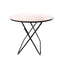 Masa rotunda plianta cu blat MDF, diametru 80 cm, inaltime 69 cm