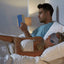 Masca de noapte bluetooth Midy, casti incorporate, bass puternic, sunet clar, suporta apeluri telefonice, versiune bluetooth 5.0, microfon incorporat, material moale si confortabil, panou de control usor accesibil, Gri