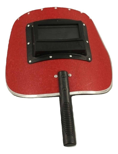 Masca pentru sudura cu fereastra rabatabila si maner ergonomic, plastic rezistent