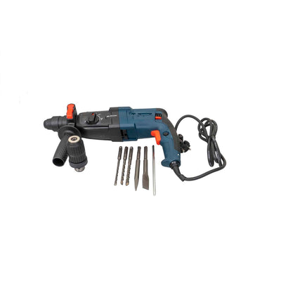 Masina de gaurit electrica cu percutie, putere 850W, pentru lemn, beton, otel