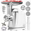 Masina de tocat carne 1200W cu doua site si functie revers, lame otel inoxidabil