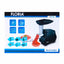 Masina de tocat carne 1300W cu accesorii pentru carnati, negru