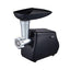 Masina de tocat carne, cu motor din cupru, cutite din otel inoxidabil, putere 1300W, accesorii umplut carnati, functie revers, negru