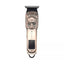 Masina de tuns, FOXMAG24, afisaj LED, incarcare USB, cu 5 capete interschimbabile, cu lame din otel inoxidabil, impermeabila, auriu