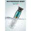 Masina de tuns profesionala, cu lame din inox, multifunctionala, rezistenta la apa, incarcare USB, afisaj LED, verde