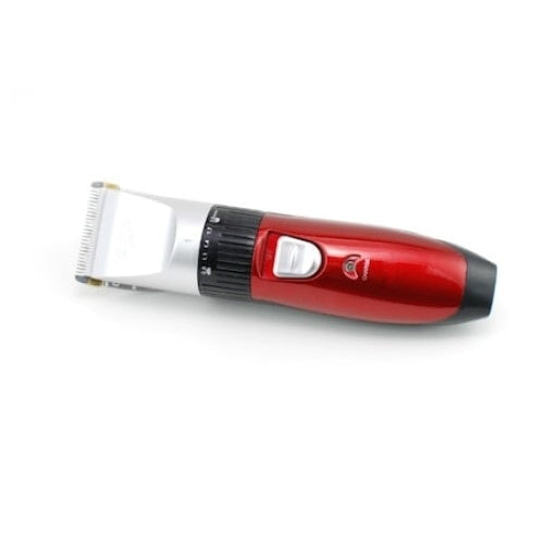 Masina de tuns profesionala FOXMAG24, cu accesorii incluse, rosu