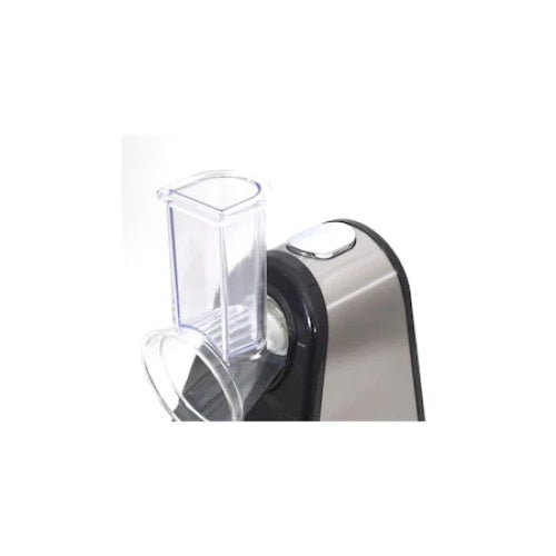 Masina electrica multifunctionala de tocat si maruntit legume si fructe, pentru salate, aperitive si diverse preparate, cu site din inox, picioruse antiaderente, zgomot redus, negru