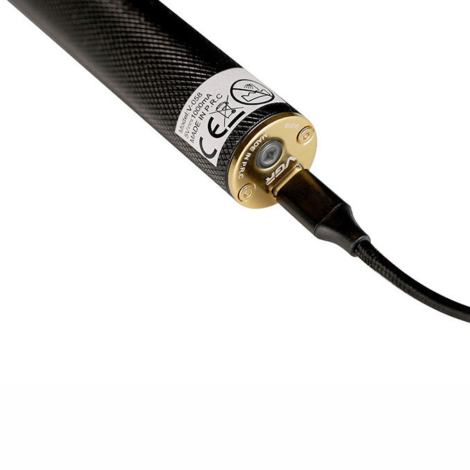 Masina profesionala de tuns barba sau contur FOXMAG24®, autonomie acumulator 120 minute, lama inox, Negru