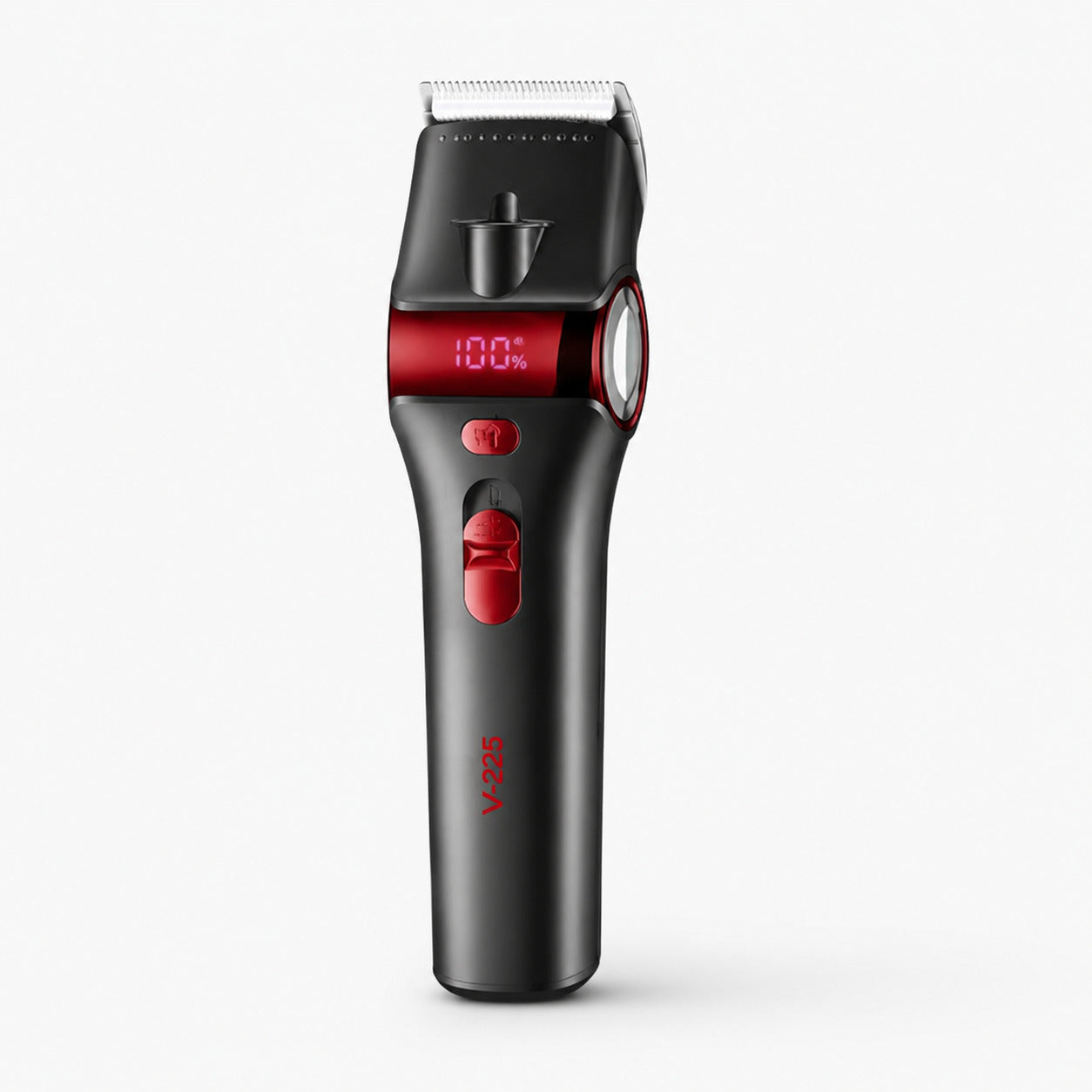 Mașină de Tuns Animale VGR V-225, 2 Viteze, 2000 mAh, Lumină, Roșu