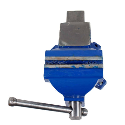 Menghina rotativa de banc 150mm pentru metal, otel, albastru
