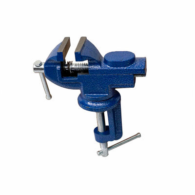 Menghina rotativa pentru metal, prindere 50mm, baza rotativa, maner metalic