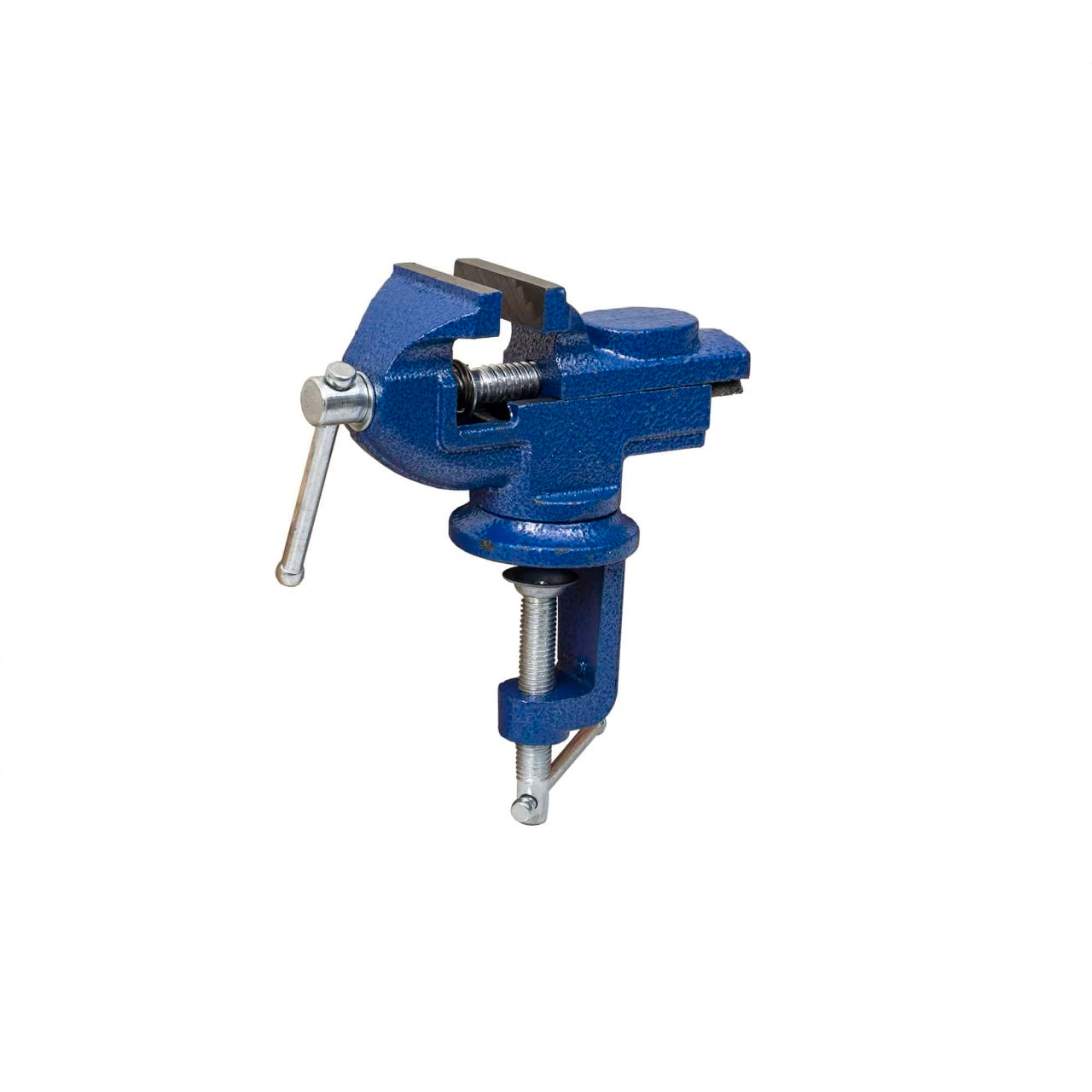 Menghina rotativa pentru metal, prindere 50mm, baza rotativa, maner metalic