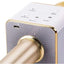 Microfon Karaoke Wireless FOXMAG24, cu Bluetooth si boxa inclusa, autonomie 3-5h, Gold