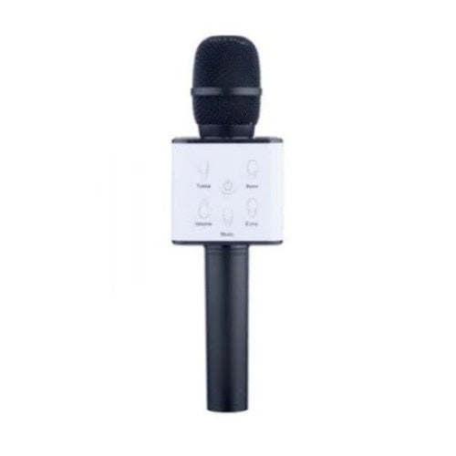 Microfon wireless pentru karaoke FOXMAG24, cu boxe incluse, negru
