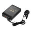 Microfon wireless tip lavaliera FOXMAG24®, 30 m, modulare FMwireless cu clips si receptor