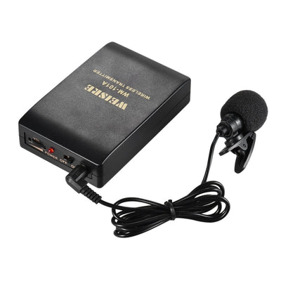 Microfon wireless tip lavaliera FOXMAG24®, 30 m, modulare FMwireless cu clips si receptor