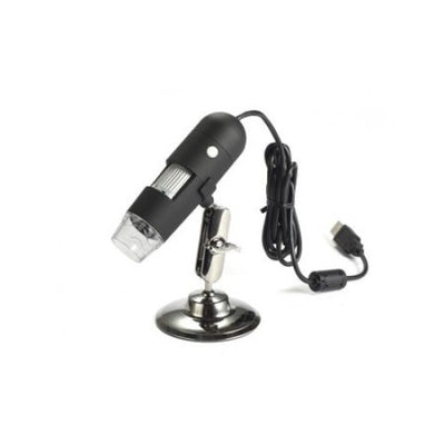 Microscop Digital USB Pentru PC, Electronic 1600X, Negru