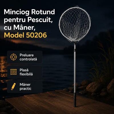 Minciog Rotund pentru Pescuit, cu Mâner, Model 50206 – imagine principală promoțională