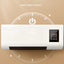 Mini aer conditionat, 2 in 1, 55 cm, Rece/Cald, 16 - 40 grade, 1800W, cu telecomanda, Alb