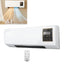 Mini aer conditionat, 2 in 1, 55 cm, Rece/Cald, 16 - 40 grade, 1800W, cu telecomanda, Alb
