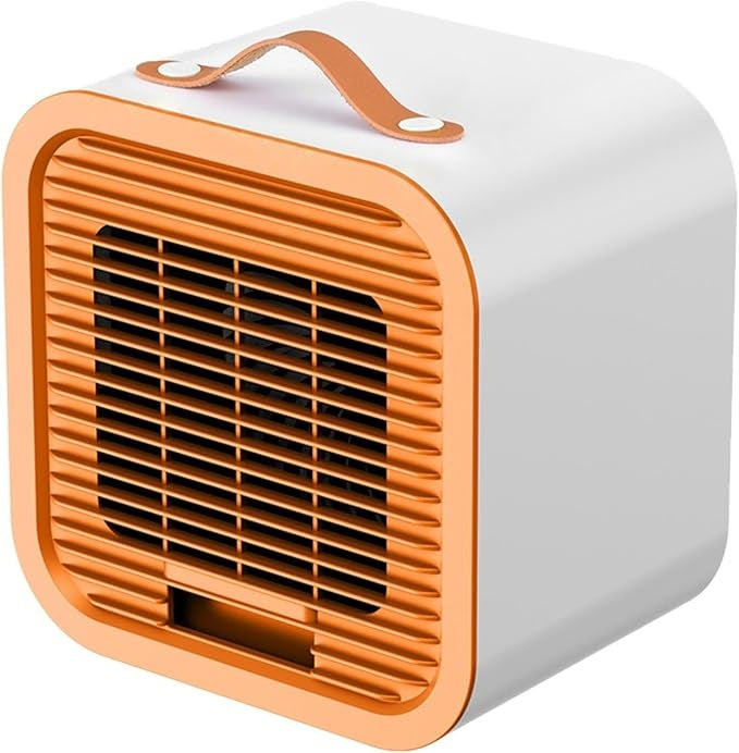 Mini aer conditionat, portabil, pentru birou, acasă, dormitor, incarcare USB, functionare pe baza de apa, alb