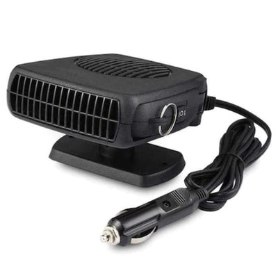 Mini aeroterma auto 2 in 1 FOXMAG24, cu functie de dezaburire si incalzire, conectare la bricheta masinii