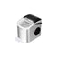 Mini aparat de facut gheata, 95W, capacitate 12-15kg/zi, gri