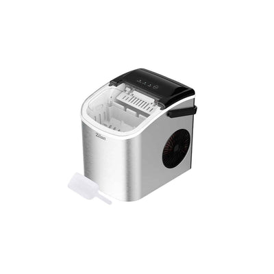 Mini aparat de facut gheata, 95W, capacitate 12-15kg/zi, gri